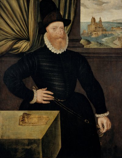 James Douglas, 4th Earl of Morton, about 1516 - 1581. Regent of Scotland by Arnold Bronckorst